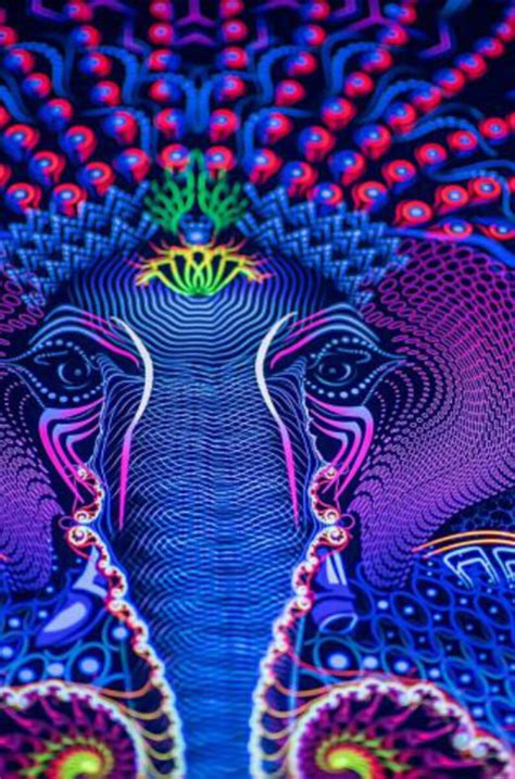 Ganesha Psychedelic Wallpaper Ganesh In The Machine By