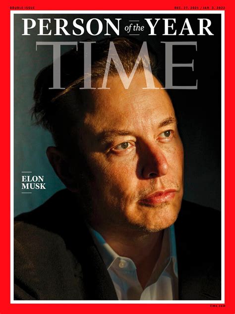 Elon Musk Is Time Magazines “person Of The Year”