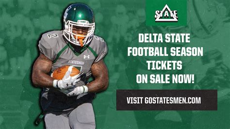 Football Season Tickets On Sale Now Delta State University Athletics