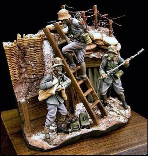 Miniature Figures Miniature Model Miniature Painting Model Hobbies