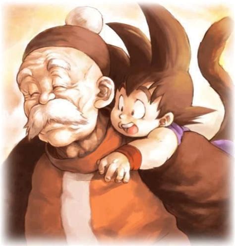 Grandpa Gohan And Baby Goku Dragon Ball Goku Dragon Ball Artwork