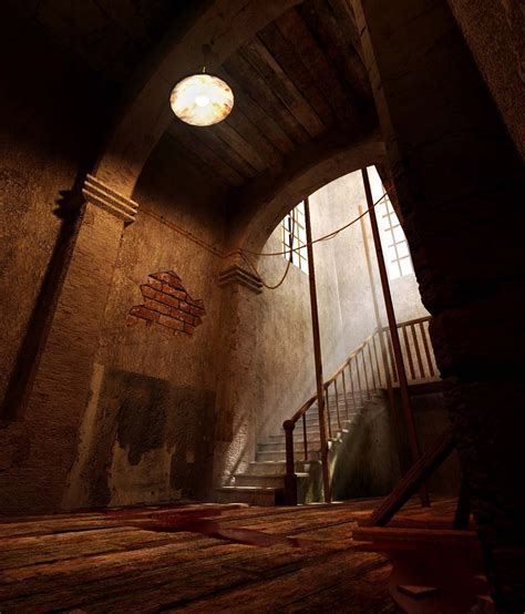 Haunted Hallway By Singhkaran 3d Cgsociety