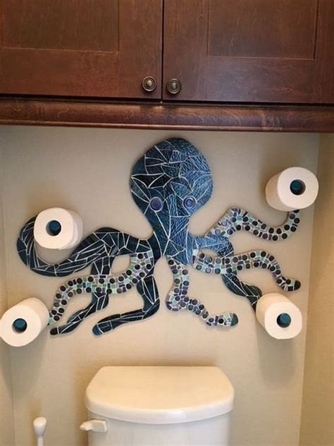 If you are like most people, you just put the toilet paper on a standard spindle holder mounted with two brackets on the wall. 42 Unique Toilet Paper Holder Ideas that will Inspire You ...