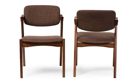 Diners and lunch that last hours won't be a problem anymore ! Dining Armchair Set (2-Piece) | Groupon Goods