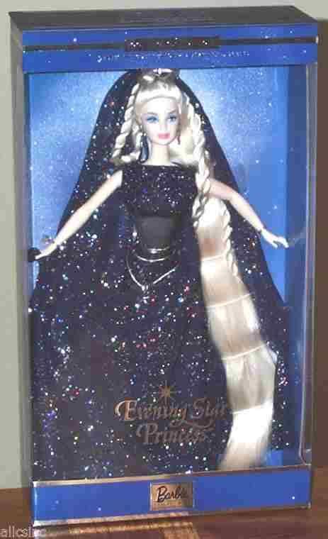 evening star princess barbie mattel barbie collectibles doll nib 1792919753