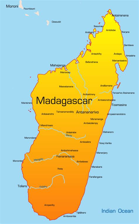 Jungle Maps Map Of Africa With Madagascar