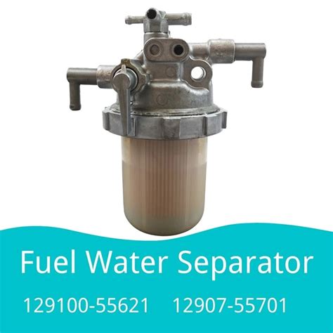 Fuel Water Separator Assembly For Yanmar Tnv Komatsu Pc
