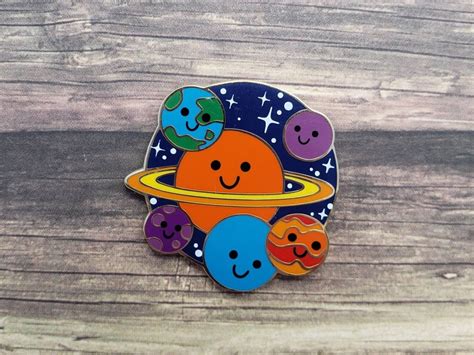 Positive Space I Love Science Pins Hard Enamel Pins Etsy