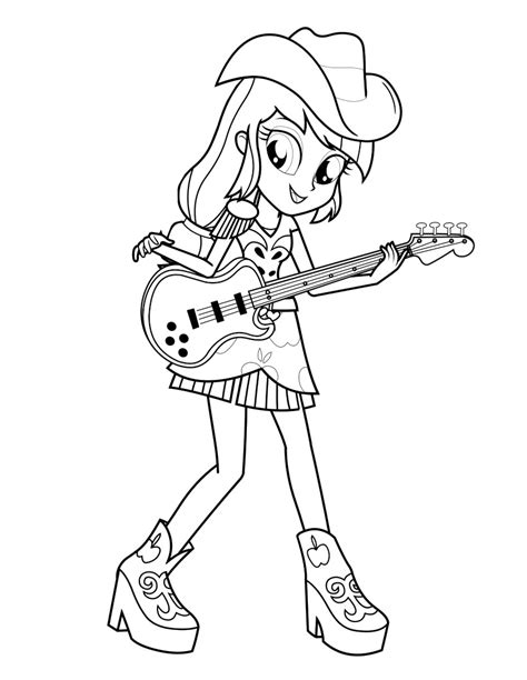 Equestria girls coloring pages made on the animated series my little pony. Equestria Girls coloring pages to download and print for free