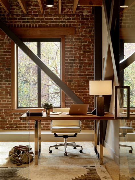 18 Exceptional Industrial Home Office Designs That Will