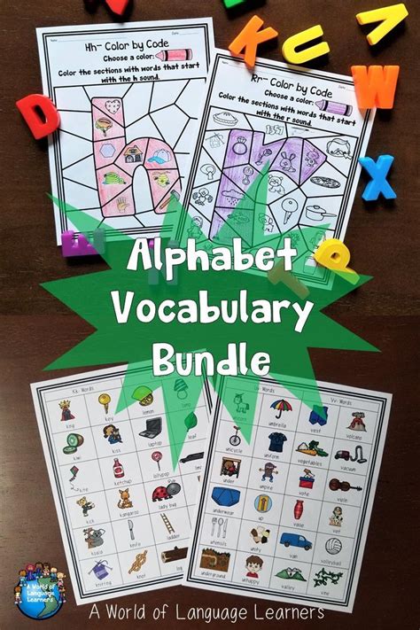 Check spelling or type a new query. Alphabet Vocabulary Bundle | Vocabulary, Alphabet ...