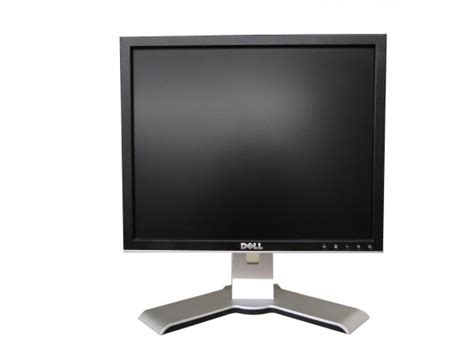 Monitor 17 Inch Lcd Dell Ultrasharp 1707fp Silver And Black