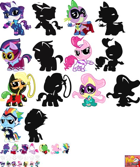 Mobile My Little Pony Pocket Ponies Power Ponies The Spriters