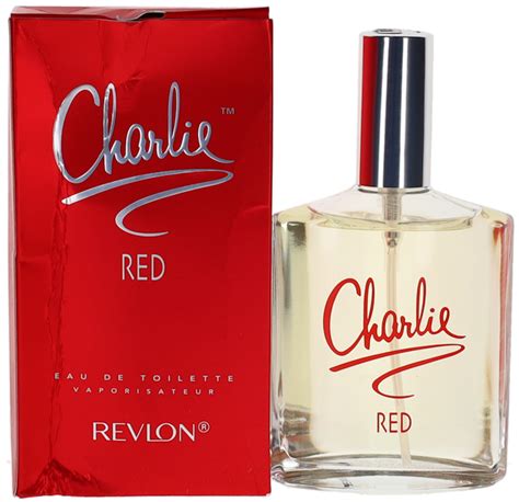 Charlie Red By Revlon For Women Edt Spray 34oz Shopworn New Palm Beach