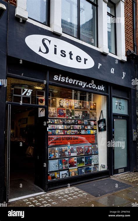 Sister Ray Record Shop On Berwick Street In Londons Soho Entertainment