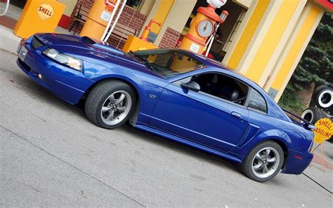 Sonic Blue 2003 Ford Mustang Gt Coupe Photo Detail