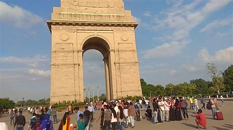 Live to India Gate New Delhi - YouTube