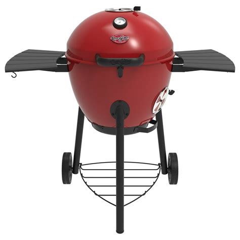 Char Griller Premium Kettle Charcoal Grill Red E14822