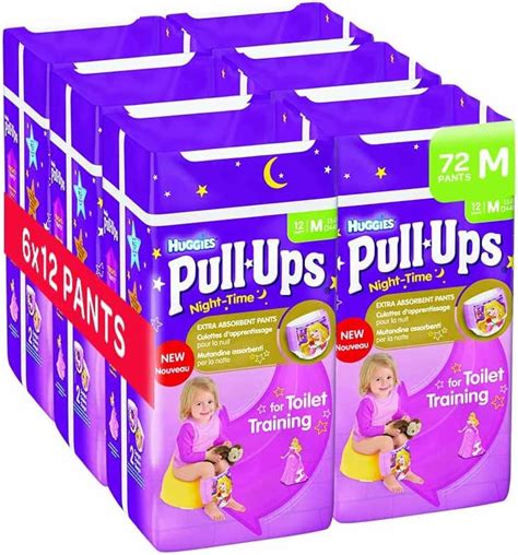 Huggies Pull Ups Night Time Potty Training Pants For Girls Medium 72