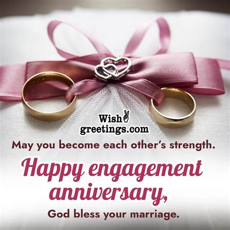 Engagement Anniversary Wishes Wish Greetings