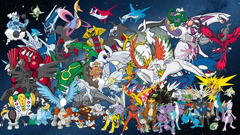 All Legendary Pokemon Wallpaper 54 Pictures
