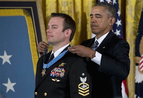 Edward Byers Navy Seal Awarded Medal Of Honor At White