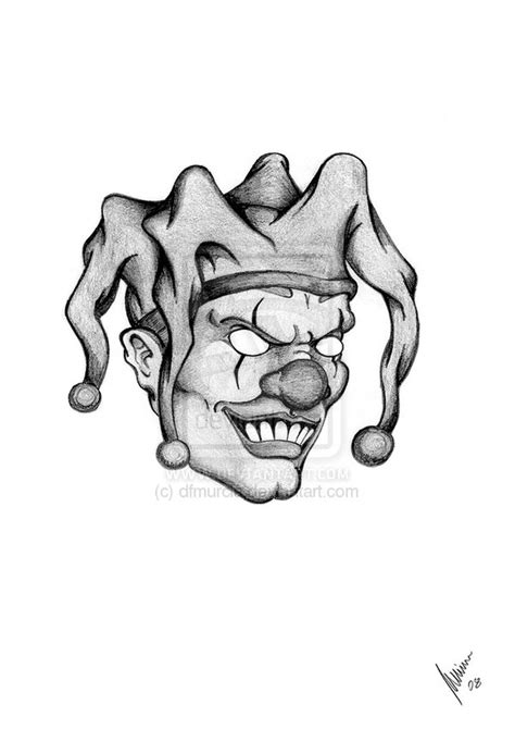 A Clown Face Tattoo Design Tattoos Book 65000 Tattoos Designs