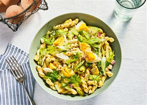 Deviled Eggs Pasta Salad