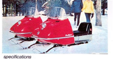 Classic Snowmobiles Of The Past 1969 Rupp Sno Sport Snowmobiles