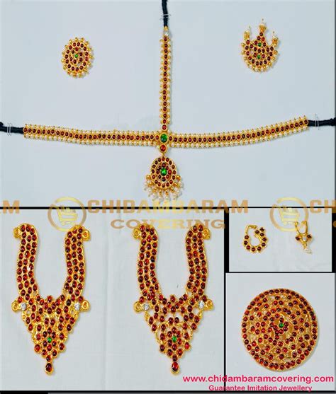 Bns02 Bharatanatyam Indian Classical Dance Jewellery Complete Set Buy