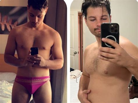 my kitchen rules contestant jordan bruno poses in his underwear in body positive message to fans