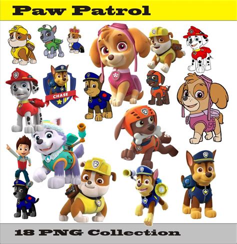 Marc Antoine Disney Clipart Ito Paw Patrol Bowser Cupcake Collage
