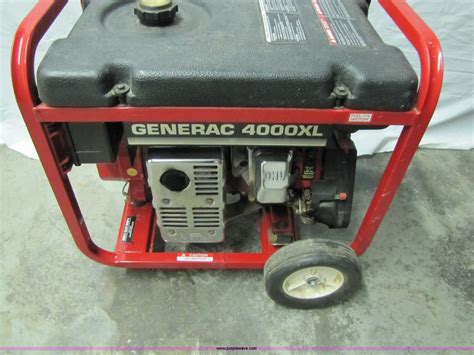Generac 4000xl Generator In Carson City Nv Item 2002 Sold Purple Wave