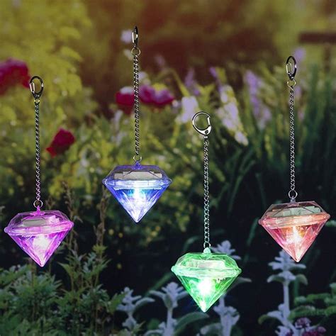 Kosten sparen mit solarleuchten für garten, balkon und außenbereich kabellose außenbeleuchtung led große auswahl an witterungsbeständigen solarleuchten jetzt. 4x Solarleuchte Garten Dekoration Kristall 8 cm hoch ...
