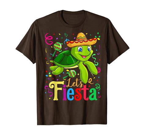 Cinco De Mayo 2020 Shirt Funny Mexican Turtle Lets Fiesta T Shirt 3