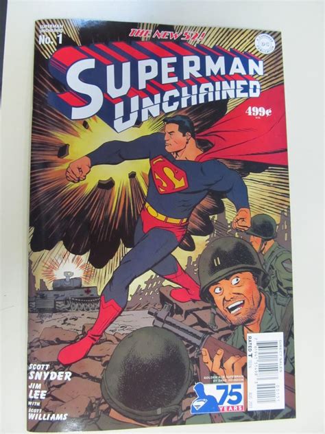 Superman Unchained 1 175 Retailer Incentive 1940s Golden Age 75th