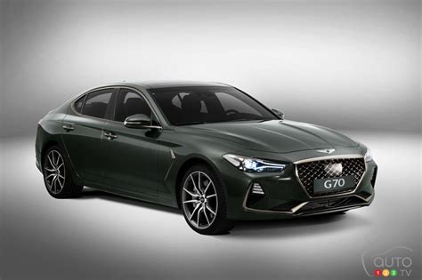 The New Genesis G70 Unveiled In Seoul Car News Auto123