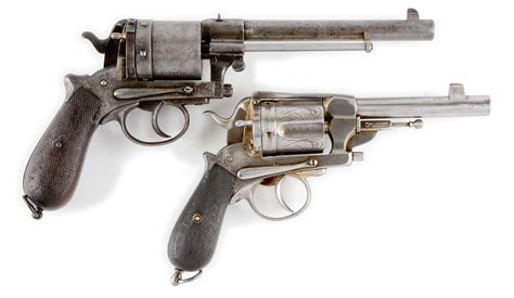 Lot Detail A Lot Of 2 Large European Revolvers Austrian 1870