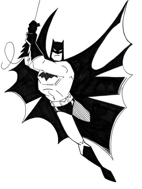 Batman Bruce Timm Style By Popstata Drawing Superheroes Batman