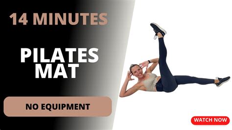 Pilates Mat Full Body Minutes No Equipment Youtube