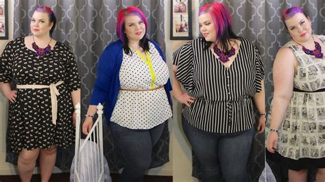 Plus Size Clothing Haul And Try On ♥♡♥ Modcloth Nordstrom Torrid