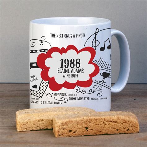 We did not find results for: 30th birthday gift mug personalised for 1988 by ...