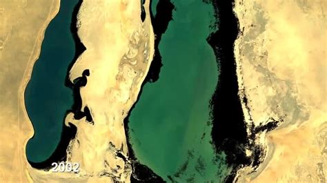 Aber es natürlich nicht nur die. Zeitraffer-Video: Austrocknen des Aralsees