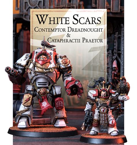 Sammeln And Seltenes White Scars Legion Contemptor Dreadnought With Multi