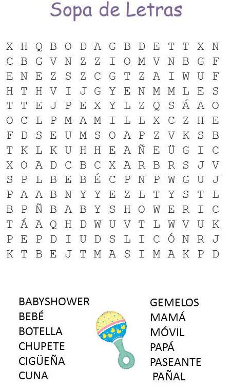 Entonces los porta retratos son una opción increíble y económica para dar como. Juegos para Baby Shower para imprimir | Z Baby Shower Ideas
