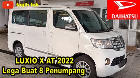 Daihatsu Luxio X At Mpv Lega Banget Youtube