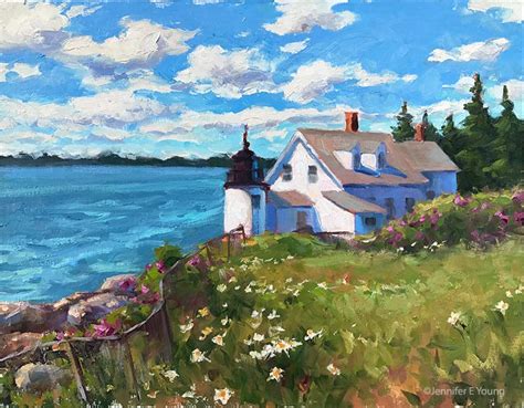 Original Oil Paintings Of The Maine Coast By Jennifer Young — Jennifer