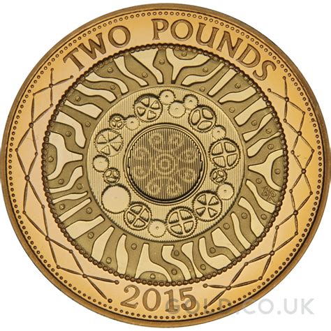 Technologies Gold Proof £2 Two Pound Double Sovereign 2015