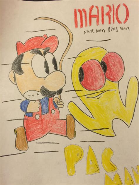 Mario Vs Pac Man By Natemandeadman94 On Deviantart