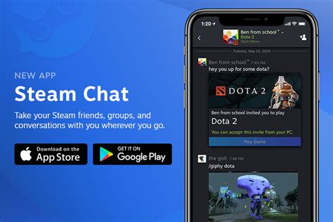Valve Releases Steam Chat App For Ios And Android The Verge